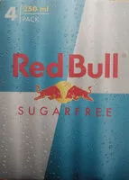 Mängden socker i Redbull Sugar Free