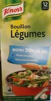 Mängden socker i Bouillon légumes