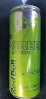 Mängden socker i RedBull Green edition Kiwi Pomme