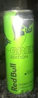 Mängden socker i RedBull Edition Green