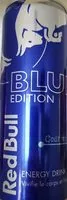 Mängden socker i Redbull Blue Edition - Goût Myrtille