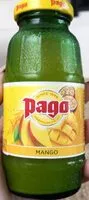 Mängden socker i Pago mangue
