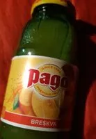 Mängden socker i pago pêche