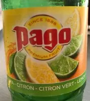 Mängden socker i Pago citron - citron vert