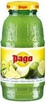 Mängden socker i Pago Citron Et Citron Vert 20CL (Pack De 12)