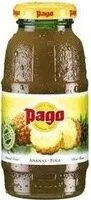Mängden socker i Pago Ananas 20CL (Pack De 12)