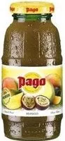 Mängden socker i Pago Mango 20CL (Pack De 12)