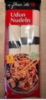 Mängden socker i Udon Nudeln