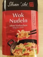 Mängden socker i Wok Nudeln ohne Vorkochen 250g, Shan'shi