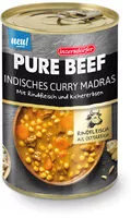 Mängden socker i Curry Madras - Pure Beef