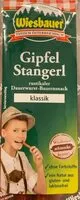 Mängden socker i Gipfel Stangerl