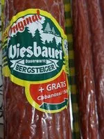 Mängden socker i Bergsteiger und cabanossi