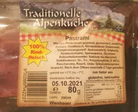 Mängden socker i Pastrami
