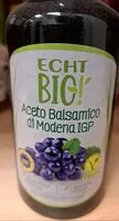 Mängden socker i Aceto Balsamico
