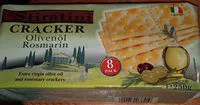 Mängden socker i Crackers Olivenöl Rosmarin