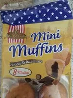 Mängden socker i Mini Muffins cocoa and hazelnut