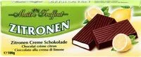 Mängden socker i Maitre Truffout Pure Chocolade Lemon Creamvulling