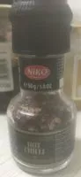 Mängden socker i Gewürz Chili Scharf 50g Mühle NimmWiko