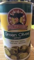 Mängden socker i Grüne Oliven - Entsteint 350g Dose Don Fernando