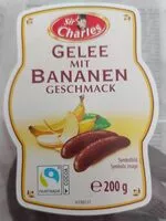 Mängden socker i Gelee mit bananen geschmack