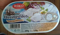 Mängden socker i Filets de harengs à la sauce à la crème et au raifort