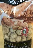Mängden socker i Gebäck "amarettini" 200g Beutel Piacelli