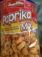 Mängden socker i Paprika Mix Snack Im 100g Beutel Von Snackline