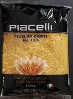 Mängden socker i Nudeln "fidelini Corti No 131" 500g Beutel Piacelli