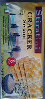 Mängden socker i Cracker Mit Sesam 250g Packung Stiratini