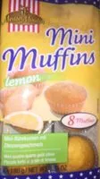 Mängden socker i Mini Muffins Lemon 8er 180g Blister Meister Moulin