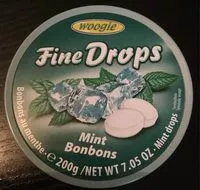 Mängden socker i Woogie Mint-bonbons "