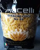 Mängden socker i Piacelli Suppennudeln