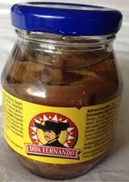 Mängden socker i Anchovy Filets In Sunflower Oil 80g Glass Don Fernando