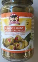 Mängden socker i Grüne Oliven Gefüllt Mit Paprikacreme 365g Glas Don Fernando