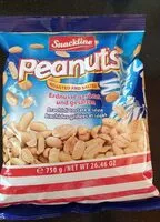 Mängden socker i Peanuts ROASTER AND SALTED