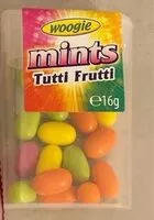 Mängden socker i Mints tutti frutti