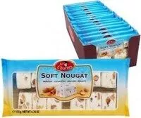 Mängden socker i Soft Nougat Mit Erdnüssen 135g Blister Sir Charles