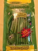 Mängden socker i Apple Sticks 85g