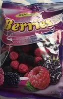 Mängden socker i Fruit Gum Berries Selection 400G Bag Woogie
