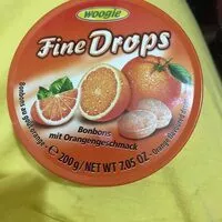 Mängden socker i Fine drops