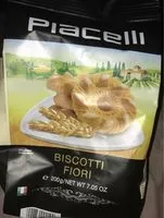 Mängden socker i Biscotti fiori