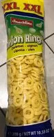 Mängden socker i Onion rings