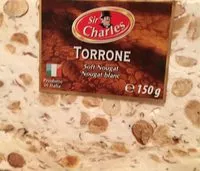 Mängden socker i Torrone nougat blanc
