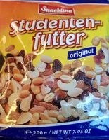 Mängden socker i Studenten-futter