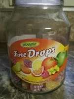Mängden socker i Fine drops