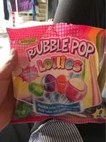 Mängden socker i Bubble pop lollies