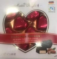 Mängden socker i Marzipan herzen