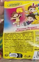 Mängden socker i Sucette lollipop