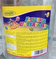 Mängden socker i Bonbons soucoupes