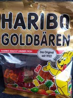 Mängden socker i Haribo